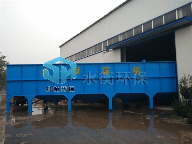 污水處理廠每天800噸的斜板澄清池項目